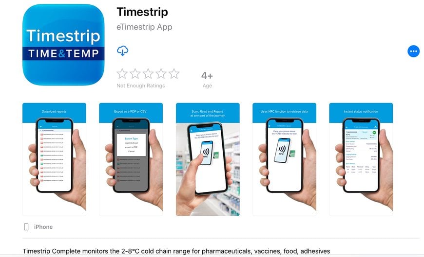 Timestrip Electronic Indicators Now Support Apple Users